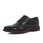 River Island Mensblack Pebbled Leather Brogues