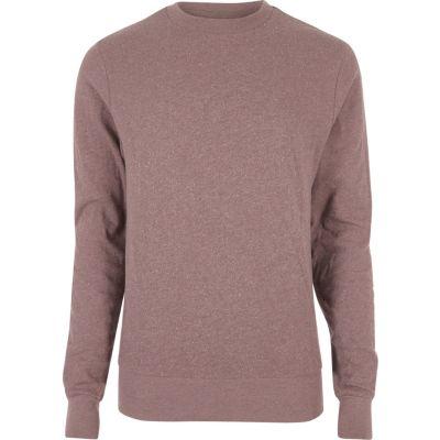 River Island Mens Washed Crew Neck Sweatshirt