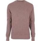 River Island Mens Washed Crew Neck Sweatshirt