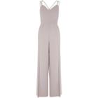 River Island Womens Wide Split Leg Cami Jumpsuit