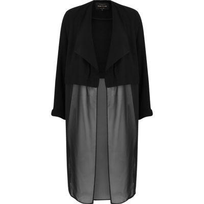 River Island Womens Chiffon Duster Jacket