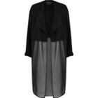 River Island Womens Chiffon Duster Jacket