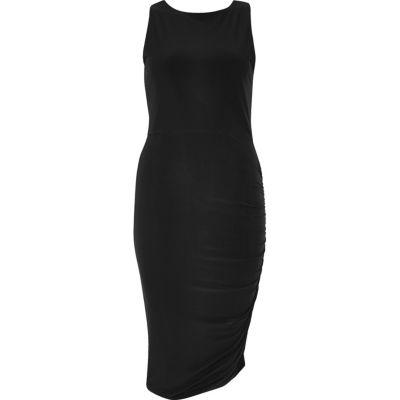 River Island Womens Ruched Slinky Dress