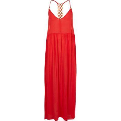 River Island Womens Ring Back Maxi Beach Dress