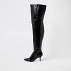 River Island Womens Slouch Over The Knee Boots