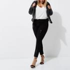 River Island Womens Plus Sequin Embellished Molly Jeggings