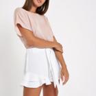 River Island Womens Short Sleeve Bar Back Top