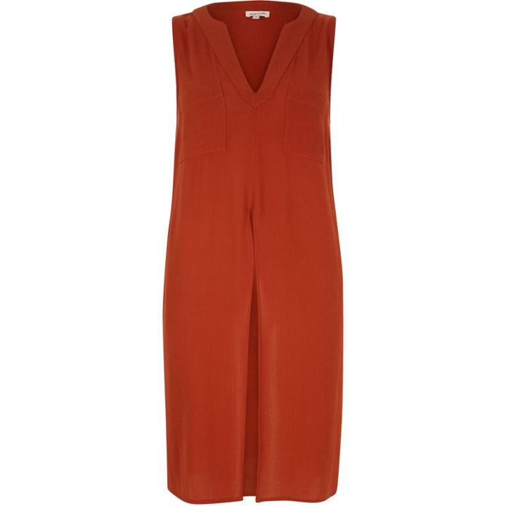 River Island Womens Split Front Tank