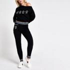 River Island Womens Petite Knitted Star Print Jogger
