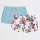 River Island Mens Floral Print Multipack Swim Shorts