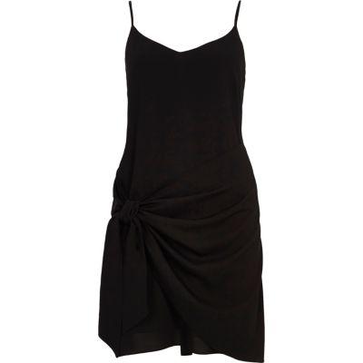 River Island Womens Tie Wrap Front Cami Dress