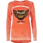 River Island Womens Acid Wash 'uptown Bronx' Top