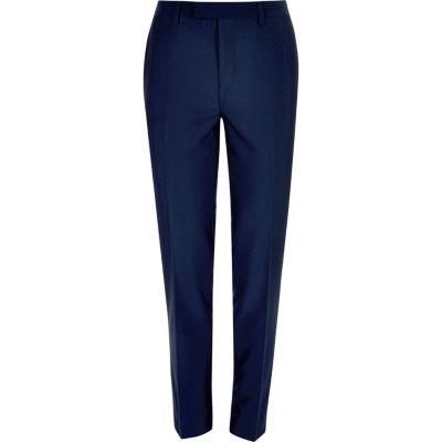 River Island Mens Bright Slim Suit Pants