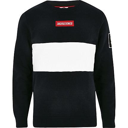 River Island Mens Jack And Jones Stripe Sweatshirt