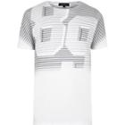 River Island Menswhite '89' Faded Print T-shirt