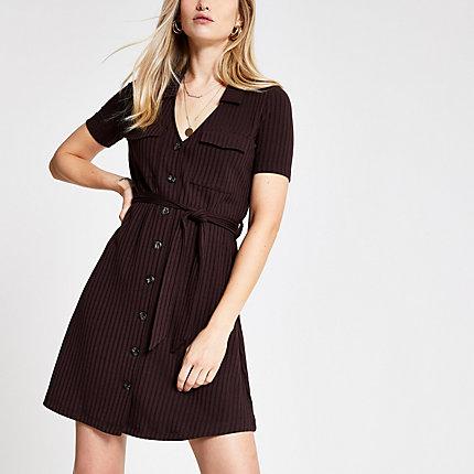 River Island Womens Utility Shirt Dress