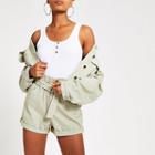 River Island Womens White Button Front Cami Vest