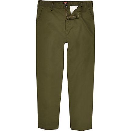 River Island Mens Lee Relaxed Chino Trousers