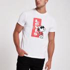 Mens Levi's White Snoopy Print T-shirt