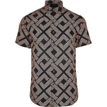 Mens Criminal Damage Print Shirt