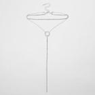 River Island Womens Silver Tone Cup Chain Circle Multi Row Choker