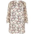 River Island Womens Plus Paisley Print Smock Dress
