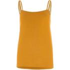 River Island Womens Yellow Double Strap Cami Top