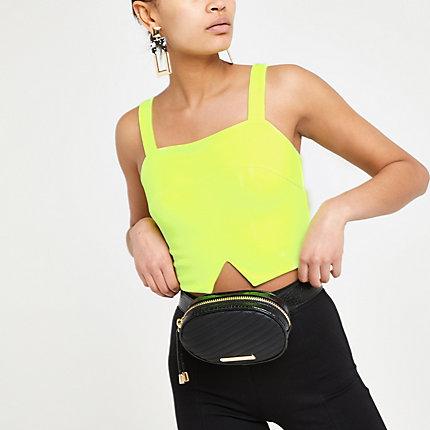 River Island Womens Neon Crop Top