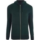 River Island Mens Forest Muscle Fit Zip Up Hoodie
