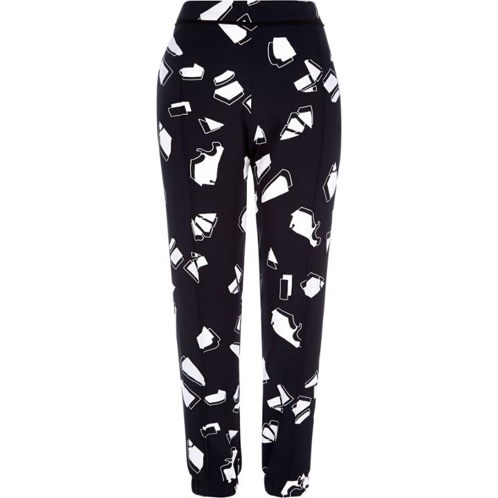 River Island Womens Printed Smart Jogger Pants