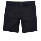 River Island Mens Slim Fit Belted Chino Shorts