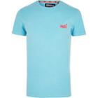 River Island Mens Superdry Neon Embroidered T-shirt