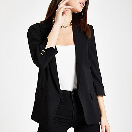 River Island Womens Split Long Sleeve Blazer