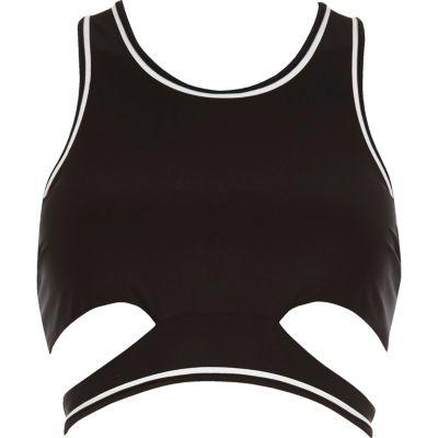 River Island Womens Cut Out Bikini Top