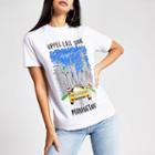 River Island Womens Tee And Cake White Printed T-shirt