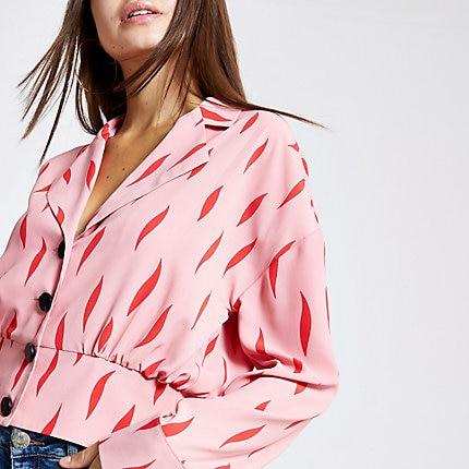 River Island Womens Printed Shackett
