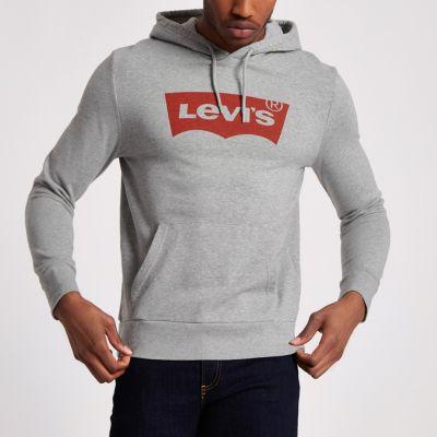 River Island Mens Levi's Print Hoodie