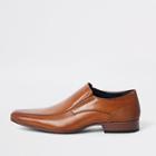 River Island Mens Leather Slip On Shoes