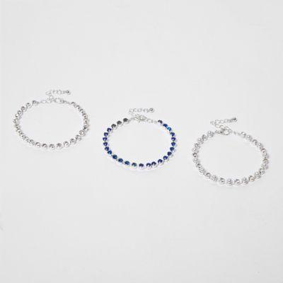 River Island Womens Silver And Cupchain Bracelet Pack