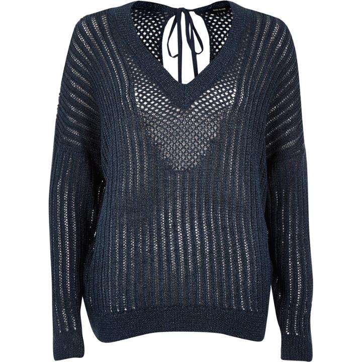 River Island Womens Crochet Jumper