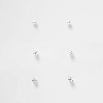 River Island Womens Gold Tone Earring Pack