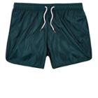 River Island Mensturquoise Runner Swim Trunks