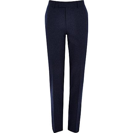 River Island Mens Farah Wool Suit Trousers