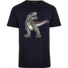 River Island Mens Dinosaur Slim Fit T-shirt