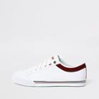 River Island Mens K-swiss White Low Top Canvas Sneakers