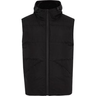 River Island Mens Hooded Puffer Gilet
