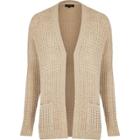River Island Mens Waffle Knitted Cardigan