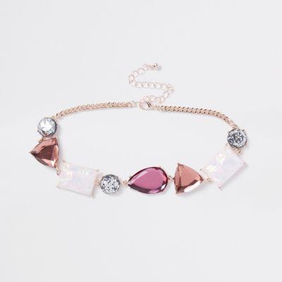 River Island Womens Jewel Embellished Choker