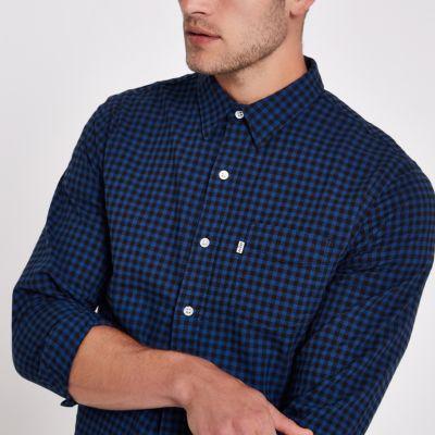 Mens Levi's Check Print Long Sleeve Shirt