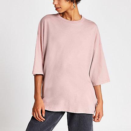 River Island Womens Dua Lipa X Pepe Jeans Oversized T-shirt